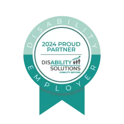 Disability Solutions 2024 Proud Partner disability employer logo