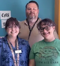 Christine Jeanos, James LaFleur and Andrea Crawford 